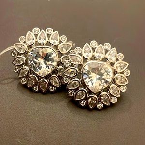 Brilliant NWT CZ earrings
